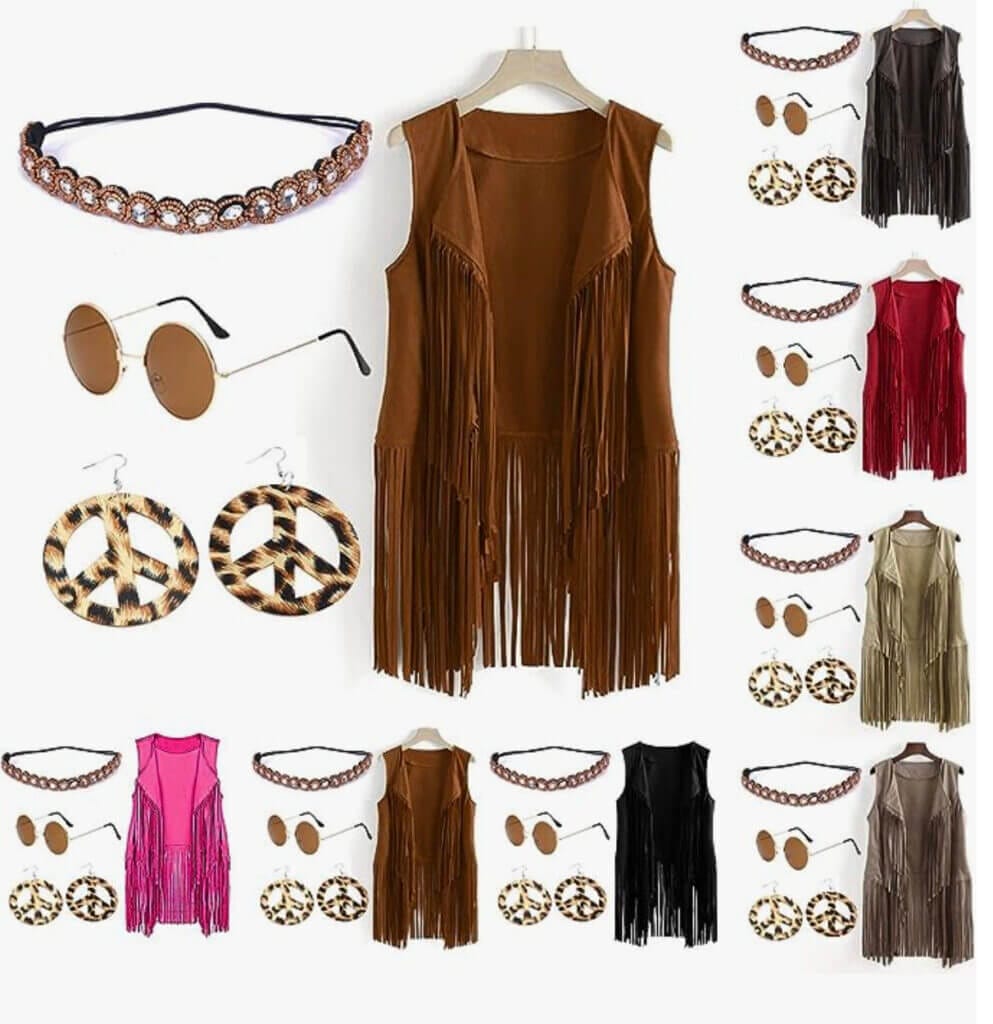 Damen Fransenweste – 50% Rabatt