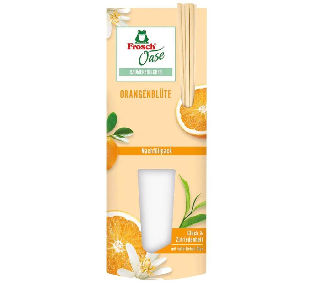 Frosch Oase Raumerfrischer mit Orangenblüten-Duft – 36% Rabatt