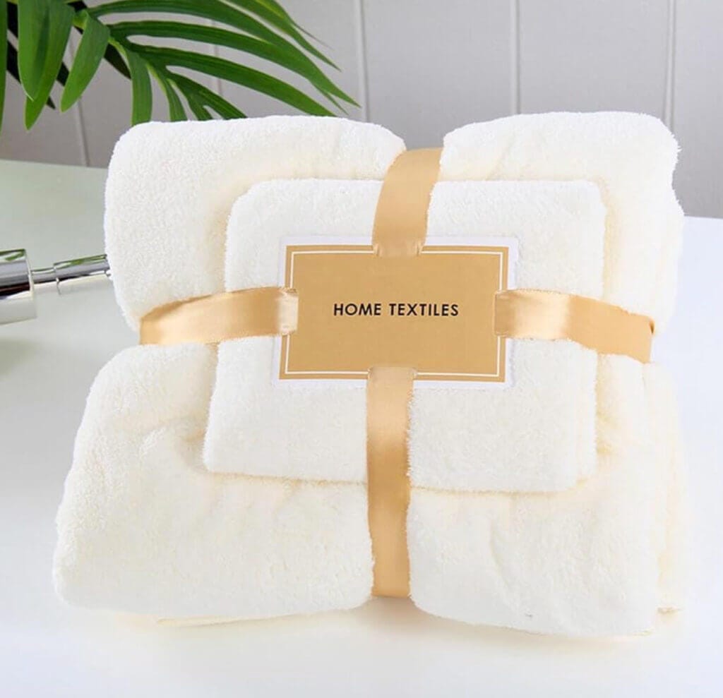 BESSKY Handtuch Badetuch Set – 50% Rabatt