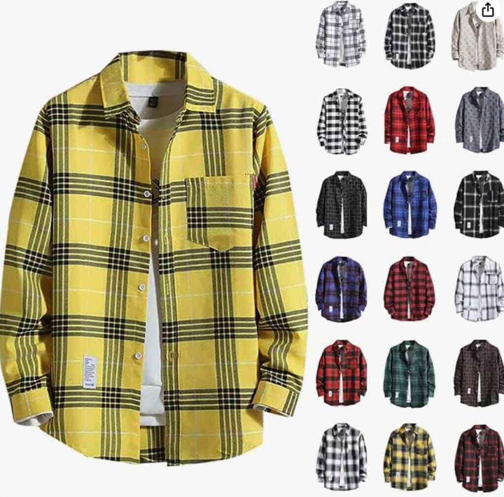 Herren Langarm Hemd – 50% Rabatt