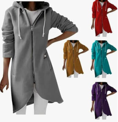 Kapuzenjacke für Damen - 47% Rabatt 1 Kapuzenjacke
