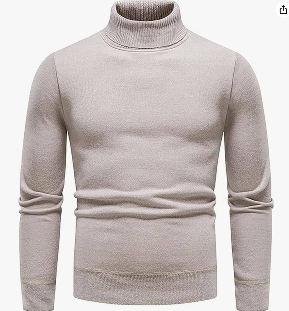 Einfarbige Langarmshirts für Männer – 50% Rabatt