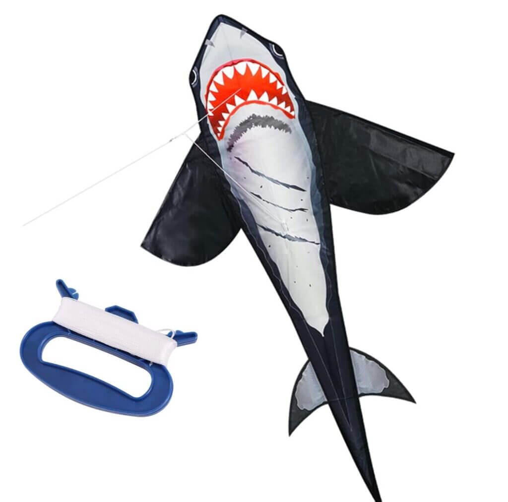 Lixada Shark-Drachen inkl. 30m Schnur – 50% Rabatt
