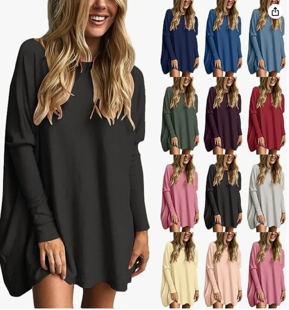 Damen Oversize Pullover – 50% Rabatt