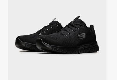 Damen Sneaker Schwarz Skechers