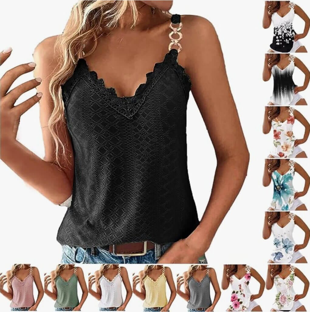 Sommertops Damen – 46% Rabatt