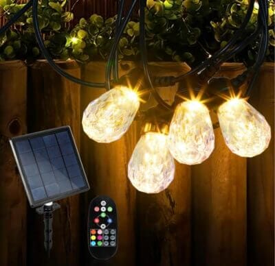 Sonnewelt Solar Lichterkette Aussen