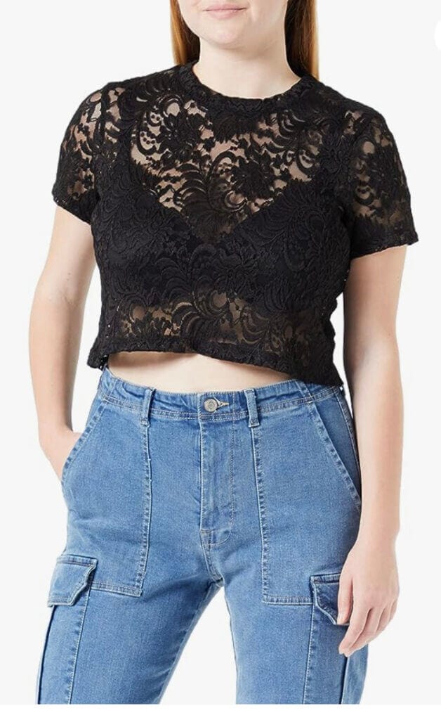 ONLY Damen Cropped Shirt – 65% Rabatt