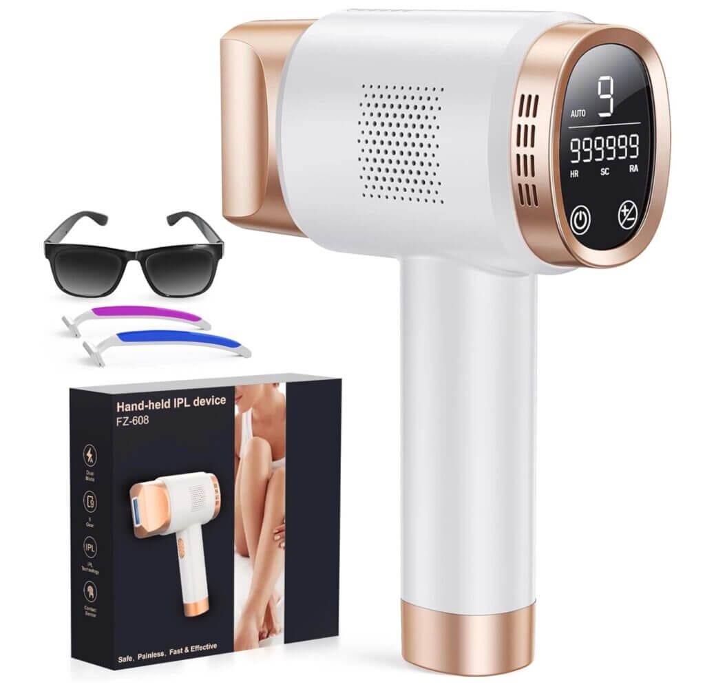 AMINZER IPL Haarentfernungsgerät – 70% Rabatt