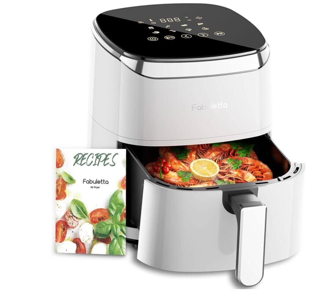 Fabuletta Heißluftfritteuse 4L, 9-in-1 Air Fryer