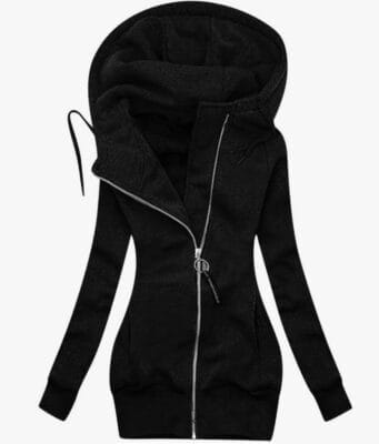 hottip damen kapuzenmantel