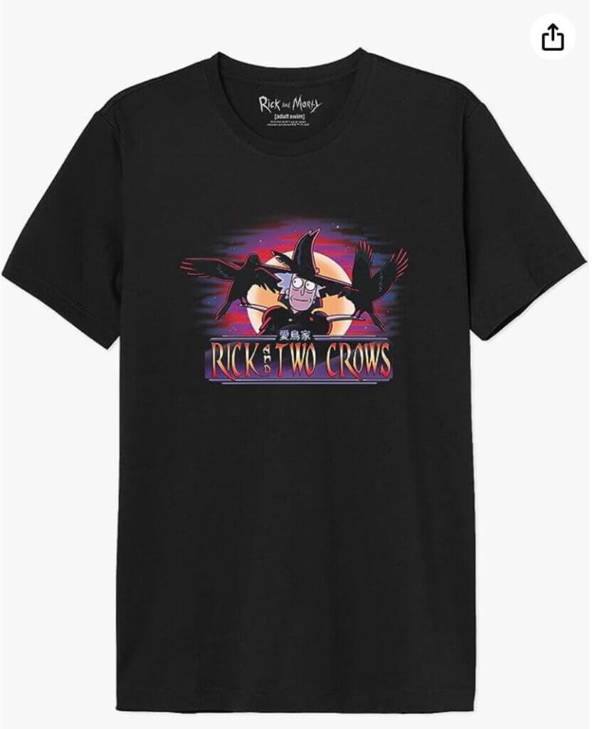 Rick and Morty Rick and Two Crows Unisex T-Shirt – nur 4,01 €