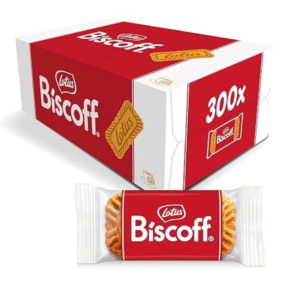 Lotus Biscoff Original Karamellgebäck (300 Kekse) – 28% Rabatt