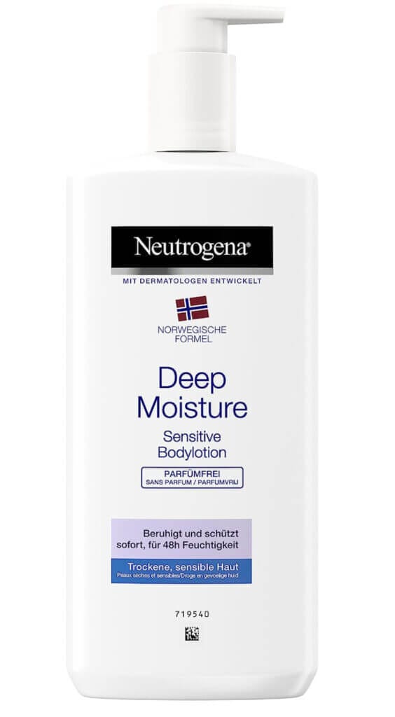 Neutrogena Norwegian Formula Body Lotion Deep Moisture Sensitive – 43% Rabatt
