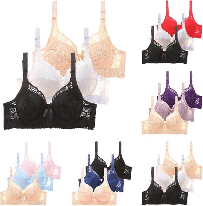 Damen BHs mit Bügel im 3er Pack – 50% Rabatt