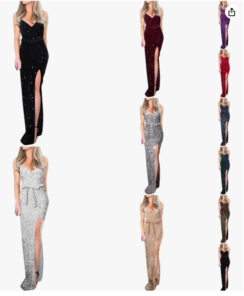 Modaworld Abendkleid für Damen – 50% Rabatt