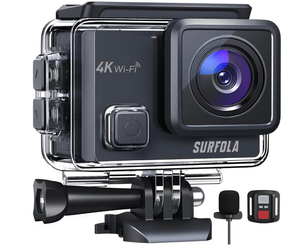 Action Cam 4K Unterwasserkamera – 45% Rabatt