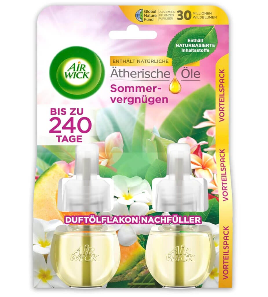 Air Wick Duftölflakon Nachfüller DUO Sommervergnügen – 50% Rabatt