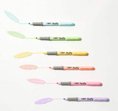 BIC Schreibwaren Set Pastell1