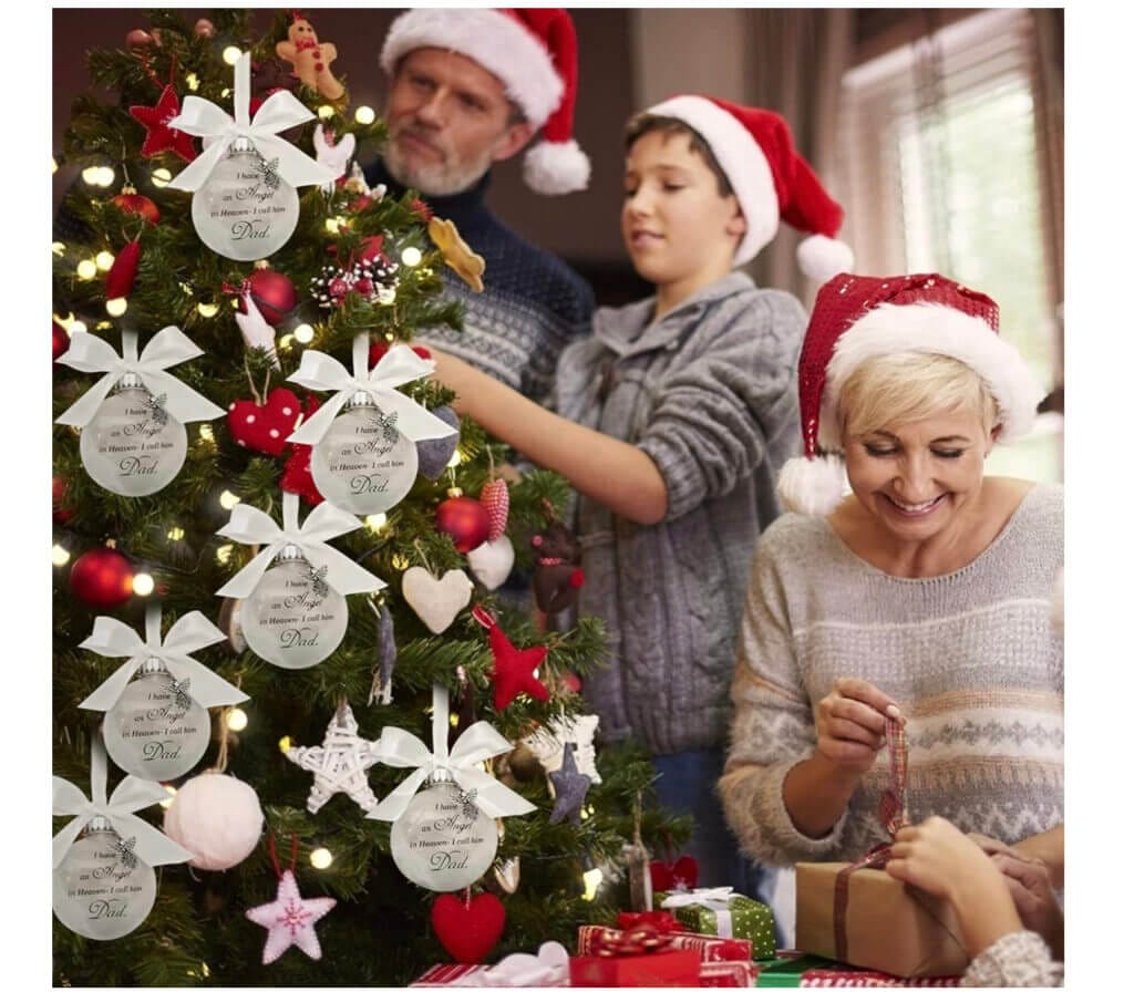 Weihnachts-Christbaumkugel – 50% Rabatt