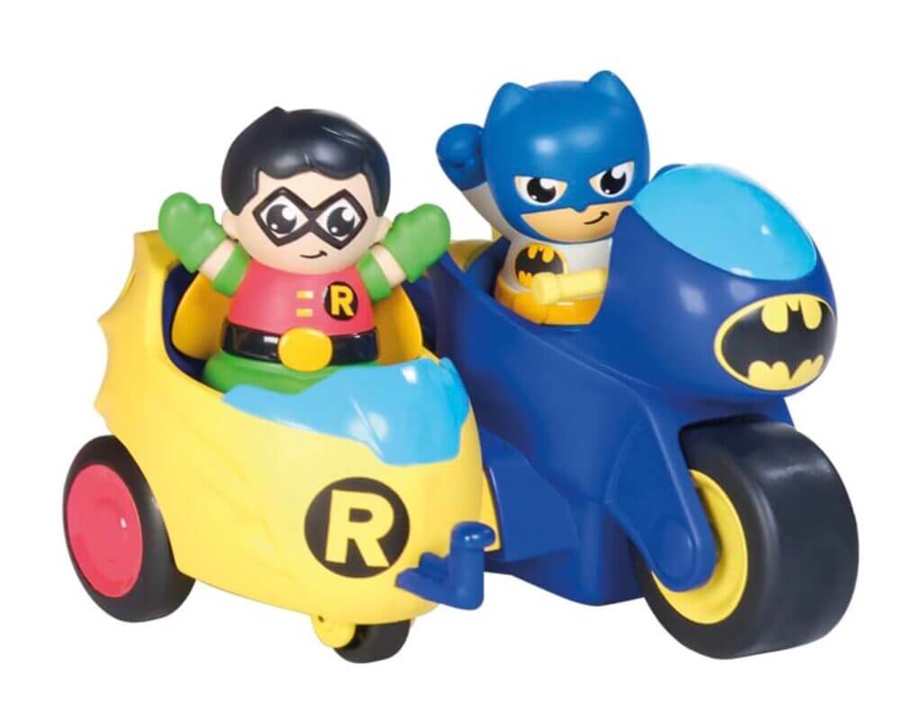DC Comics BATMAN 2 in 1 Batcycle von Toomies – 41% Rabatt