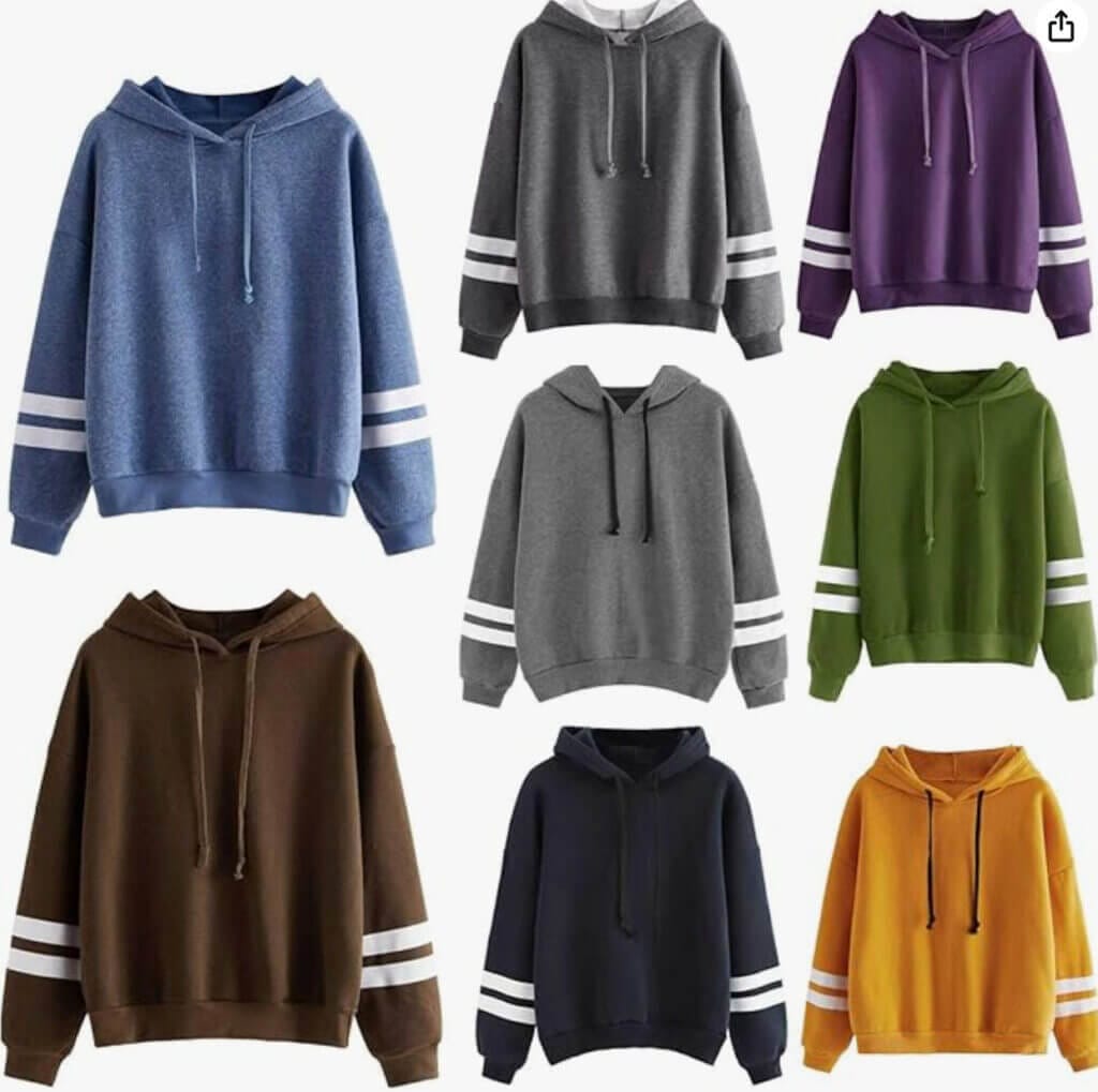 Haojiajia Damen Hoodie – 50% Rabatt