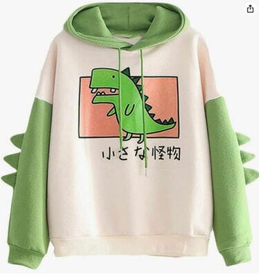 Dino Kawaii Kapuzenpullover - 50% Rabatt 1 Kapuzenpullover