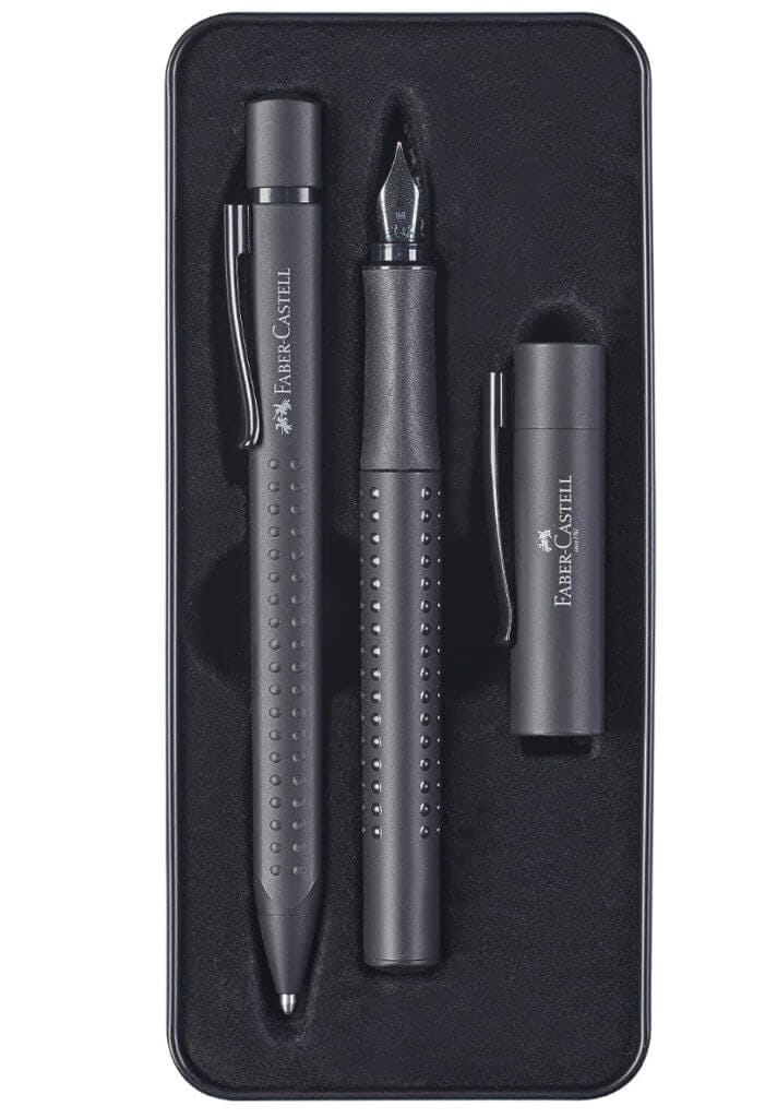 Faber-Castell Geschenkset Grip Edition im All Black Design – 31% Rabatt
