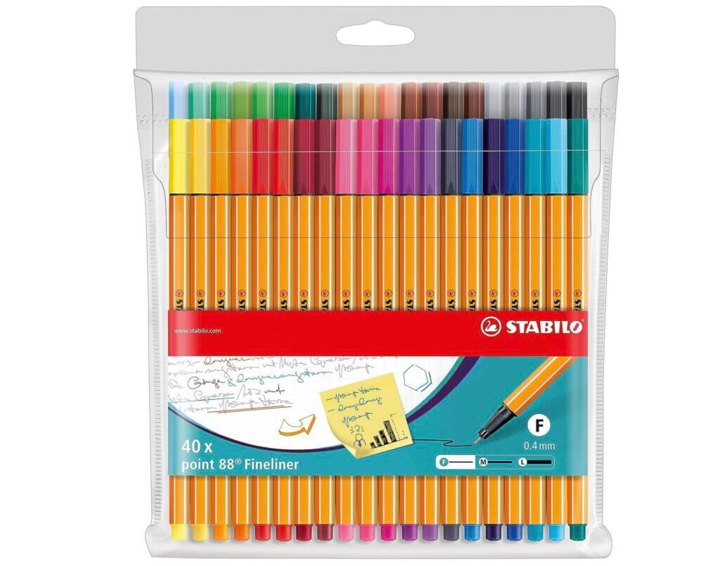 STABILO point 88 Fineliner 40er Pack – 49% Rabatt