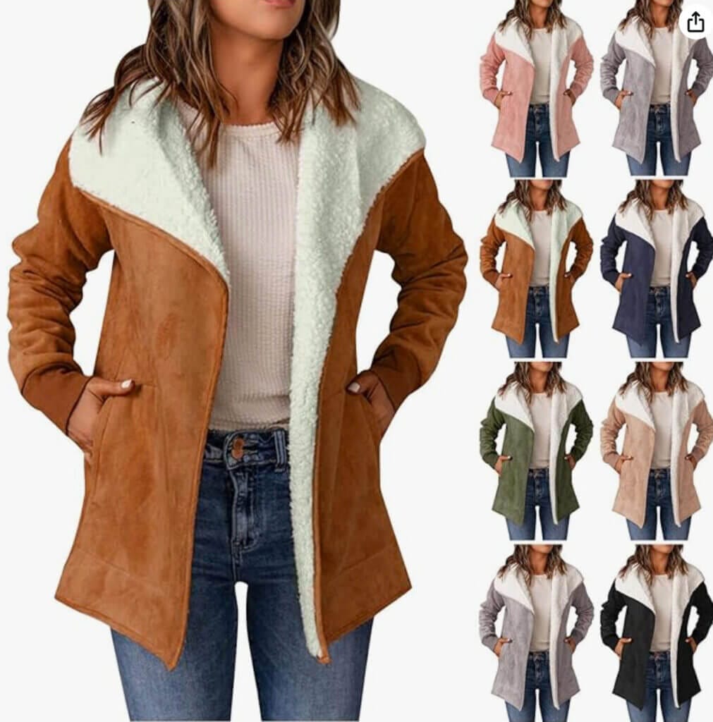ForMitanss Fleece Mantel – 50% Rabatt