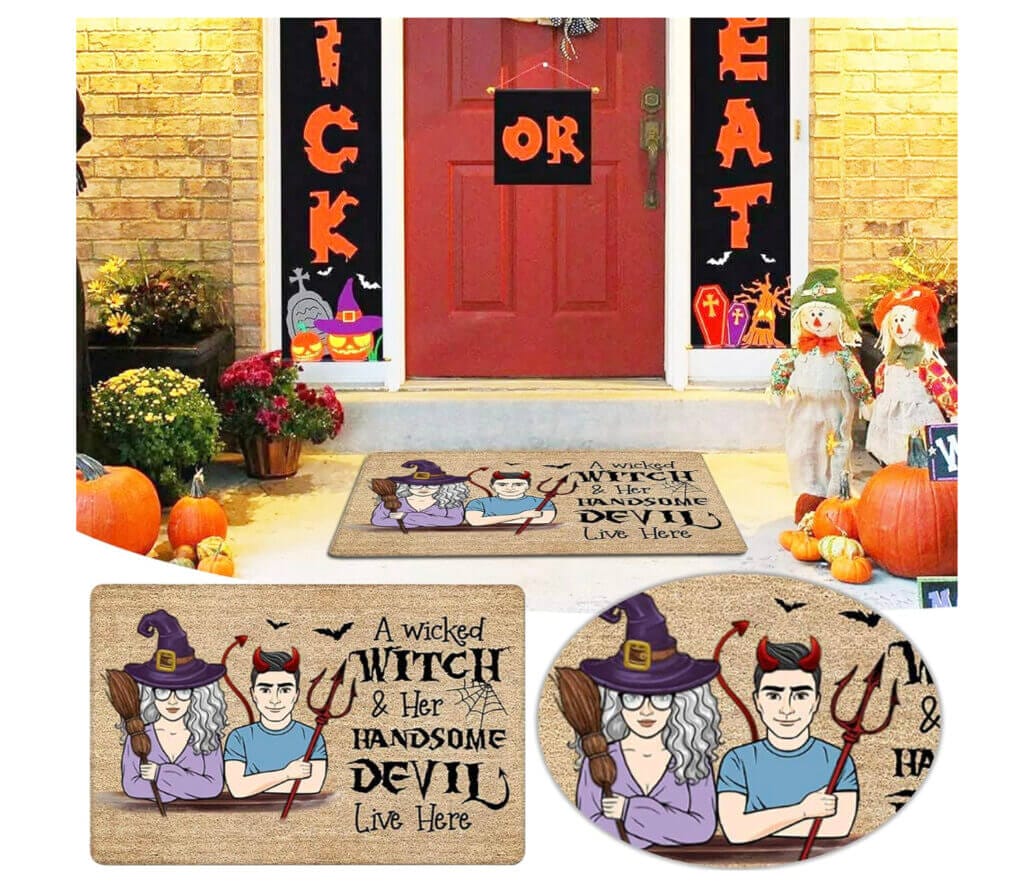 Halloween Fußmatte – 50% Rabatt