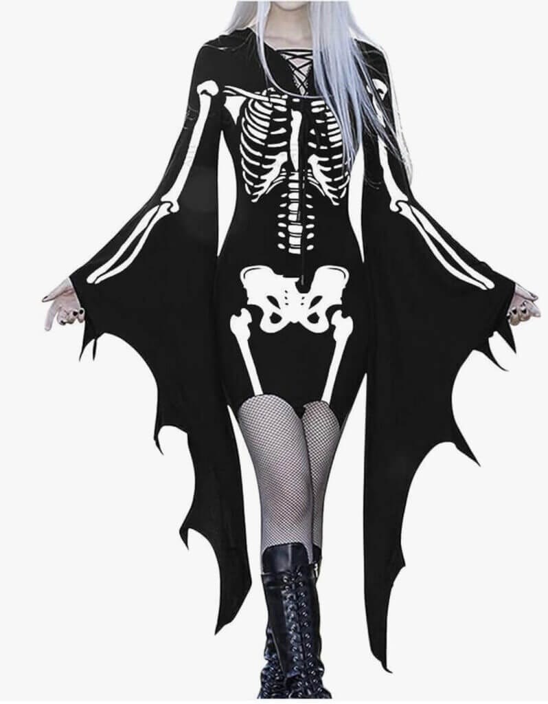 Halloween Fledermaus-Kleid – 30% Rabatt