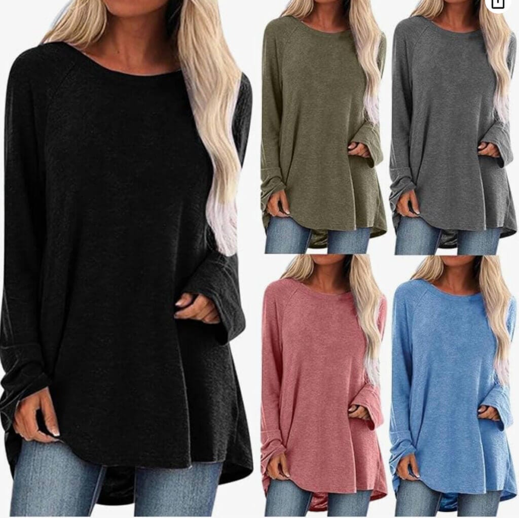 Damen Langarmshirt – 50% Rabatt