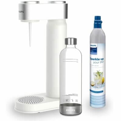 Philips Water ADD4902WH10 GoZero Wassersprudler plastik 1 Liter Weiss