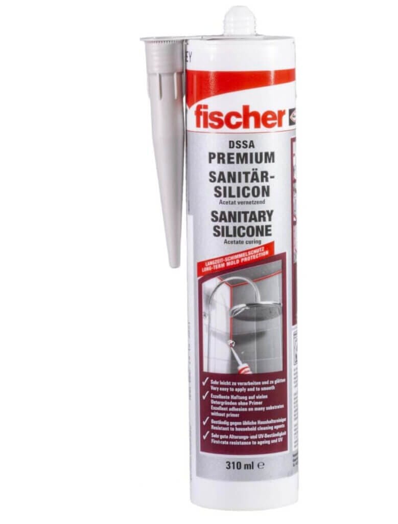 fischer Premium-Sanitärsilikon – 28% Rabatt