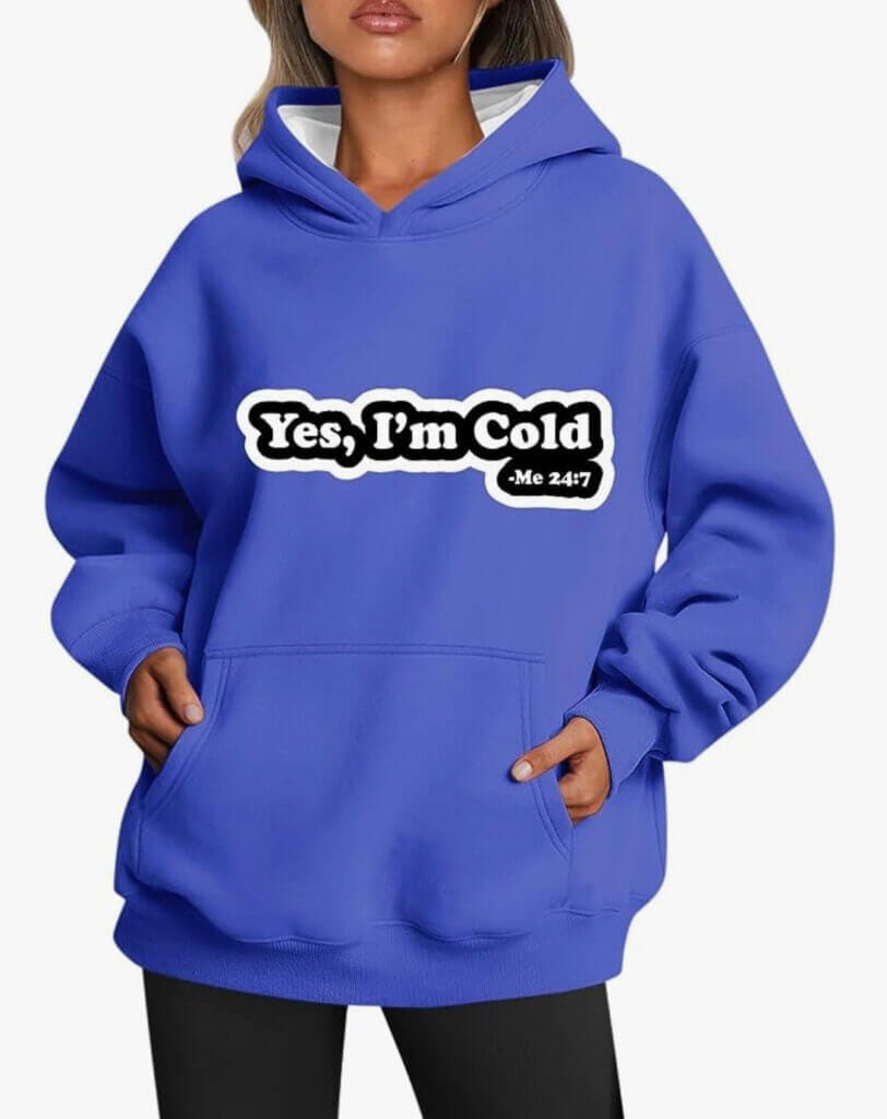 Oversize Hoodie für Damen – 50% Rabatt