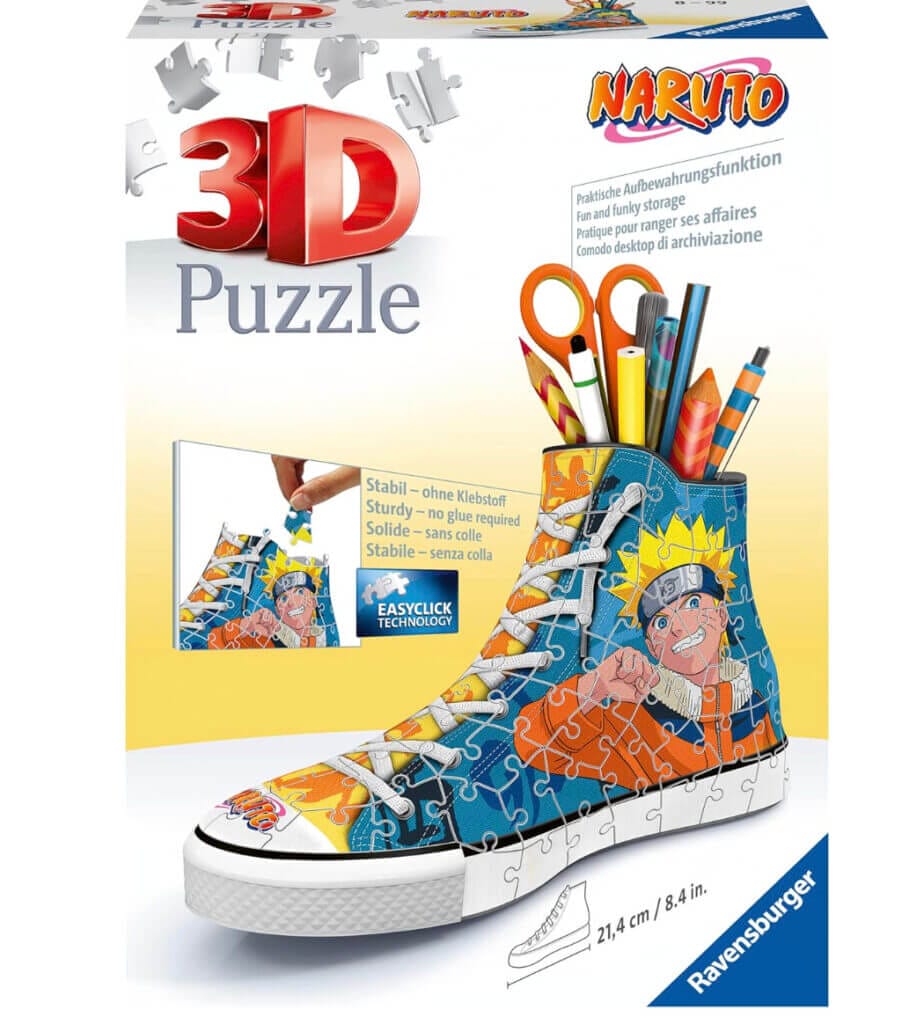 Ravensburger 3D Puzzle Sneaker Naruto – 32% Rabatt