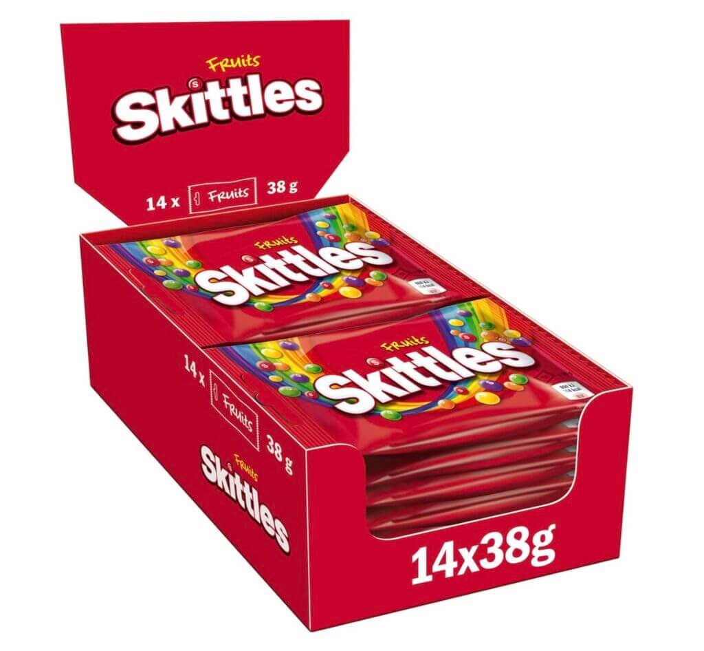 Skittles Süßigkeiten 14er Pack – 37% Rabatt
