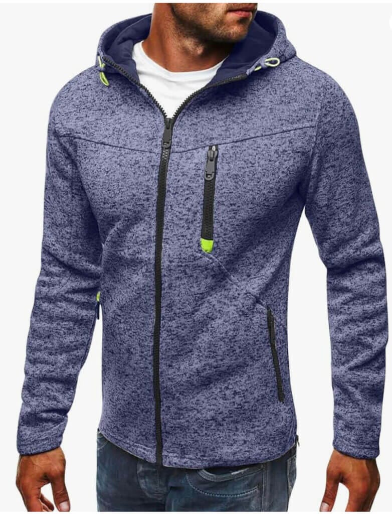 CHIACJYRSEDK Herren Sweatjacke – 40% Rabatt