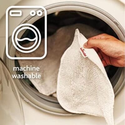 Dampfreiniger Vileda Steam Plus Dampfreiniger: Entfernt 99,9% Bakterien, für alle Böden, inkl. 2 Ersatzpads, Eco-Verpackung.