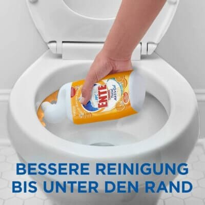 WC Ente Total Aktiv Gel – Kraftvolle Reinigung für dein WC- Erklärung der Anwendung