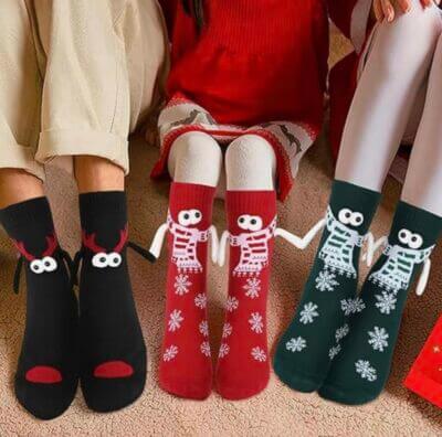 Weihnachten Magnetische Socken 