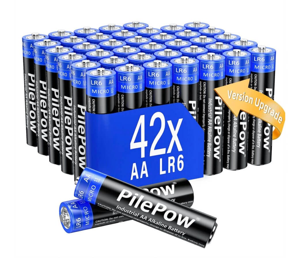 AA Batterien im 42er-Pack – 38% Rabatt