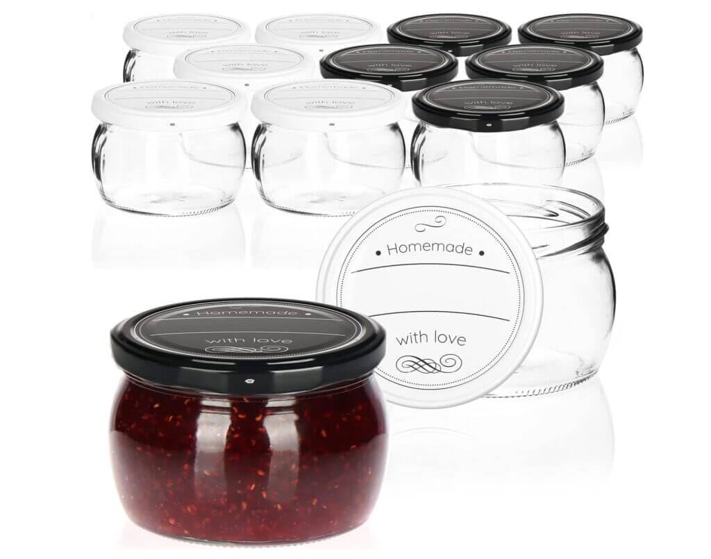 com-four® Einmachgläser im 12er-Set – 43% Rabatt