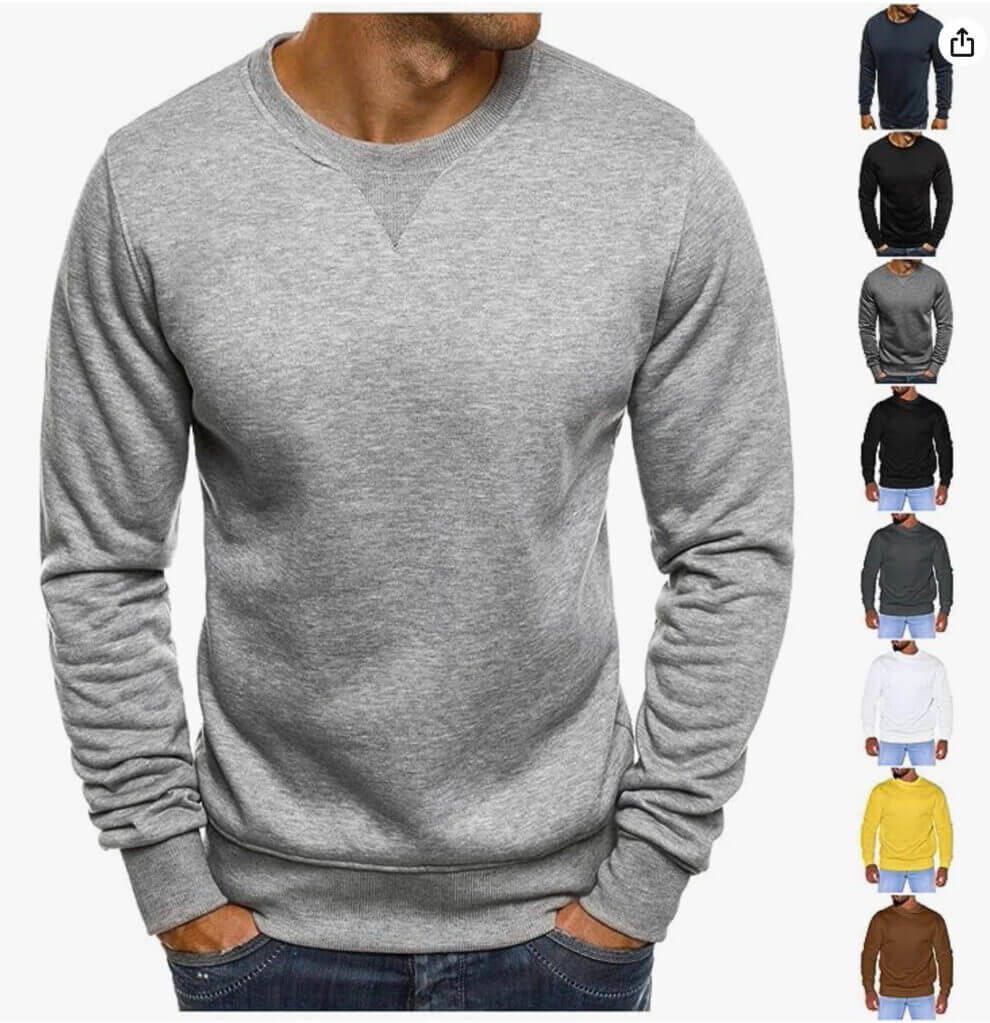 DHYUEN Pullover für Herren – 50% Rabatt
