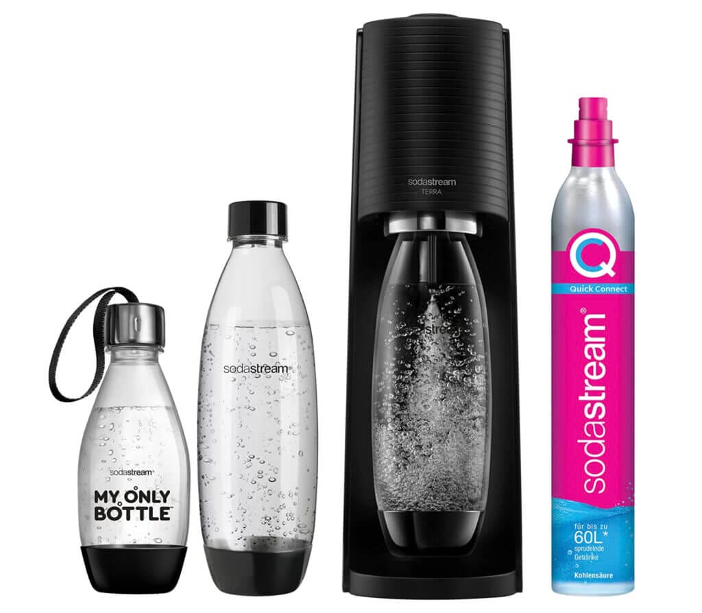 SodaStream Wassersprudler TERRA Vorteilspack – 51% Rabatt