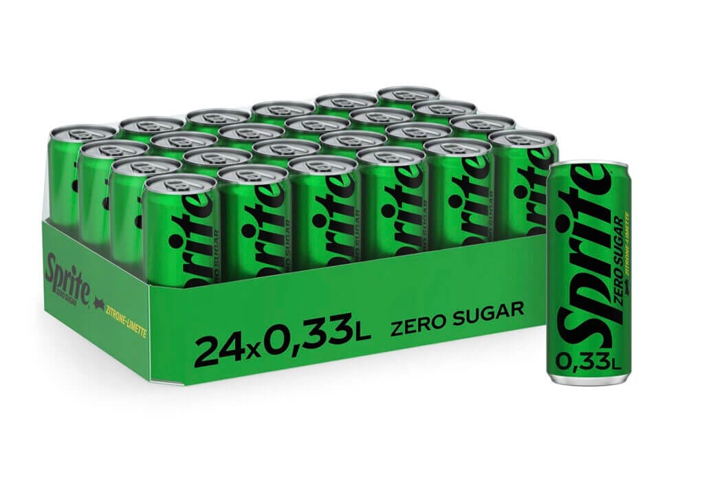 Sprite Zero Sugar 24x330ml – 38% Rabatt