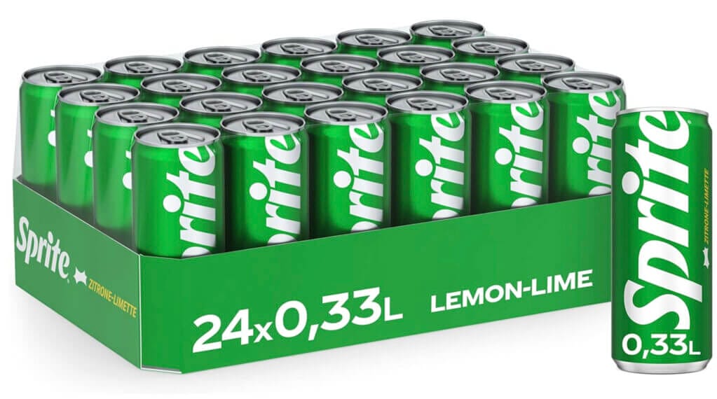Sprite 24 x 330 ml – 34% Rabatt