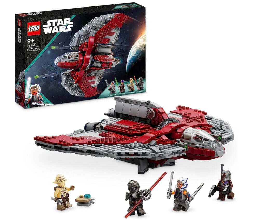 LEGO Star Wars 75362 Ahsoka Tanos T-6 Jedi Shuttle Set – 27% Rabatt