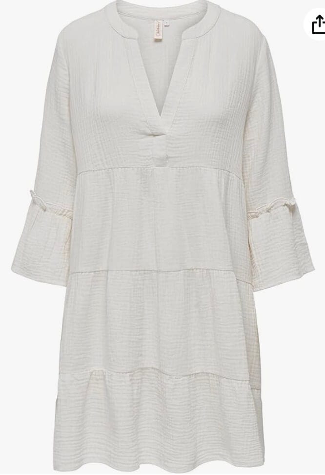 ONLY Damen Tunika Kleid – 37% Rabatt